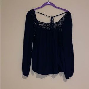 Black altard state top